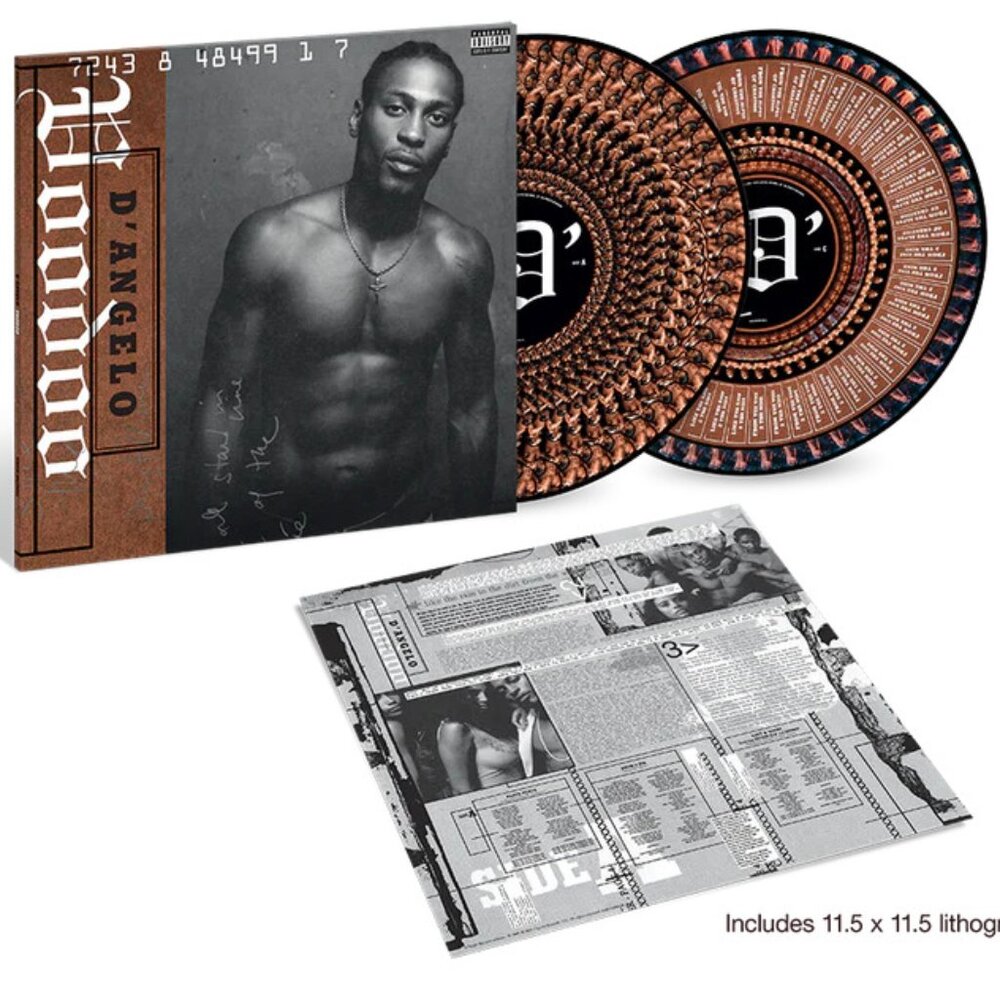 D'Angelo Voodoo 2-LP ~ Ltd Ed Zoetrope Picture Discs ~ New/Sealed!